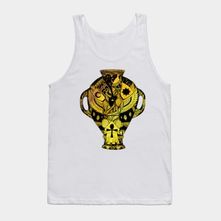 Gold Divine Lovers Amphora Tank Top